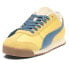 Фото #2 товара Puma Roma Underdogs Lace Up Mens Yellow Sneakers Casual Shoes 39717201