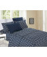 Bloomingdale Wrinkle Free 6 Pc Sheet Set, Full