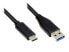 Фото #1 товара Good Connections GC-M0126 - 0.5 m - USB C - USB A - USB 3.2 Gen 1 (3.1 Gen 1) - 5000 Mbit/s - Black