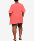 Фото #3 товара Plus Size Mylah Layer Tunic Top
