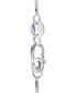 ფოტო #3 პროდუქტის Diamond Three Stone 18" Pendant Necklace (1 ct. t.w.) in 14k White Gold