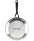 5-Ply Clad Stainless Steel Nonstick Induction Frying Pan, 8.25", Polished Stainless Steel