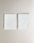 Фото #6 товара Pack of children’s muslin cloths with embroidered letter (pack of 2)