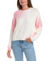 Wispr Sabina Shadow Silk-Blend Sweater Women's