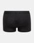 Tommy Jeans heritage essentials 3 pack trunks in black with logo waistband M - фото #4