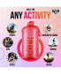 Фото #7 товара Motivational Time Reader Water Bottle – With Flip Cap & Strap