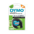 Фото #2 товара Ламинированная лента для фломастеров Dymo 91208 LetraTag® Чёрный Серебряный 12 mm (10 штук)