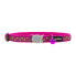 Cat Collar Red Dingo Stars Lime on Hot 20-32 cm Pink