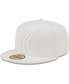 Фото #5 товара Men's New York Yankees White on White 59FIFTY Fitted Hat