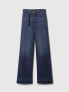 High Rise Stride Wide-Leg Jeans