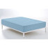 Fitted bottom sheet Alexandra House Living Blue Celeste 105 x 200 cm