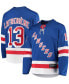 ფოტო #2 პროდუქტის Men's Alexis Lafreniere Blue New York Rangers Premier Breakaway Player Jersey