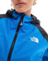 The North Face Himalia packable waterproof wind jacket in blue Exclusive at ASOS