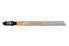 Фото #1 товара Wolfcraft 2381000 - Jigsaw blade - Laminate,MDF,Plastic,Softwood - High Carbon Steel (HCS) - Black,Stainless steel,Yellow - 7.5 cm - 2.5 mm