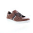 English Laundry Nikhil EL2782L Mens Brown Lace Up Lifestyle Sneakers Shoes