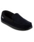 ფოტო #1 პროდუქტის Signature Men's Microterry and Waffle Travis Moccasin Slippers