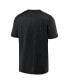 ფოტო #2 პროდუქტის Men's Black Distressed Boston Bruins Authentic Pro Centennial Logo T-shirt