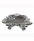 Фото #5 товара Chrome Plated Crystal Embellished Ceramic Plate