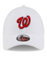 ფოტო #3 პროდუქტის Men's White Washington Nationals League II 9FORTY Adjustable Hat