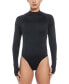 Фото #1 товара Women's Hydralock Fushion Long Sleeve One Piece Swimsuit