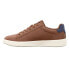 Фото #3 товара Ben Sherman Hampton Lace Up Mens Brown Sneakers Casual Shoes BSMHAMPV-7621