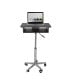 Techni Mobili Folding Table Laptop Cart