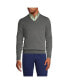 Фото #2 товара Men's Tall Classic Fit Fine Gauge Supima Cotton V-neck Sweater
