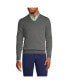 Фото #3 товара Men's Tall Classic Fit Fine Gauge Supima Cotton V-neck Sweater