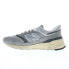 Фото #9 товара New Balance 997R U997RHA Mens Gray Suede Lace Up Lifestyle Sneakers Shoes