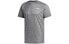 adidas 训练运动短袖T恤 男款 浅灰色 / Футболка Adidas T FL0326