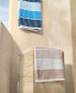 Фото #8 товара Blocked Terry Yarn Dyed Stripe Beach Towel Set, 68" x 36"