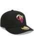 ფოტო #3 პროდუქტის Men's Black Los Angeles Rams 2023 NFL Crucial Catch Low Profile 59FIFTY Fitted Hat