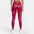 NIKE Dri Fit One Mid Rise Shine Leggings