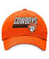 Фото #2 товара Men's Orange Oklahoma State Cowboys Slice Adjustable Hat