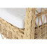 Armchair DKD Home Decor White Natural 56 x 63 x 86 cm
