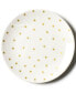 Фото #2 товара Gold-Tone Star Salad Plate Set of 4, Service for 4