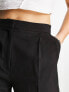 ASOS DESIGN smart tapered trouser in black