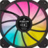 Фото #14 товара Corsair iCUE SP140 RGB Elite Performance 140 mm PWM Fan Pack of 2 with iCUE Lighting Node Core (CORSAIR AirGuide Technology, Eight Controllable RGB LEDs, Quiet 18 dBA, Up to 1,200 rpm) Black