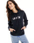 Фото #2 товара Levi's exclusive to ASOS hoody with chest headline logo in black