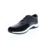 Фото #8 товара Robert Graham Gaia RG5568L Mens Black Leather Lifestyle Sneakers Shoes