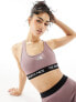 Фото #1 товара The North Face Training Tech mid support sports bra in purple