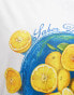 Фото #4 товара ASOS DESIGN Curve oversized t-shirt with lemon graphic