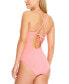 Фото #2 товара Women's Tiered Ruffle One-Piece Swimsuit
