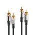 Фото #1 товара PureLink sonero S-AC700-150 - RCA - Male - RCA - Male - 15 m - Black