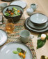 Diana 16 Piece Modern Dinnerware Set