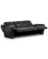 Фото #2 товара Lenardo 3-Pc. Leather Sofa with 3 Power Motion Recliners, Created for Macy's