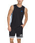 ფოტო #6 პროდუქტის Men's Classic-Fit Tipped Mesh Basketball Tank