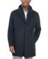 ფოტო #4 პროდუქტის Men's Wool-Blend Overcoat & Attached Vest