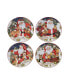 Magic of Christmas Santa 16 Piece Dinnerware