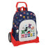 Фото #1 товара Школьный рюкзак с колесиками Mickey Mouse Clubhouse Only one Тёмно Синий (33 x 42 x 14 cm)